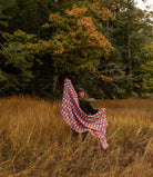 Block Shop · Split - Bars Hand Block - Printed Long Scarf · Purple | socius design in Rochester, MN