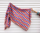 Block Shop · Split - Bars Hand Block - Printed Long Scarf · Purple | socius design in Rochester, MN