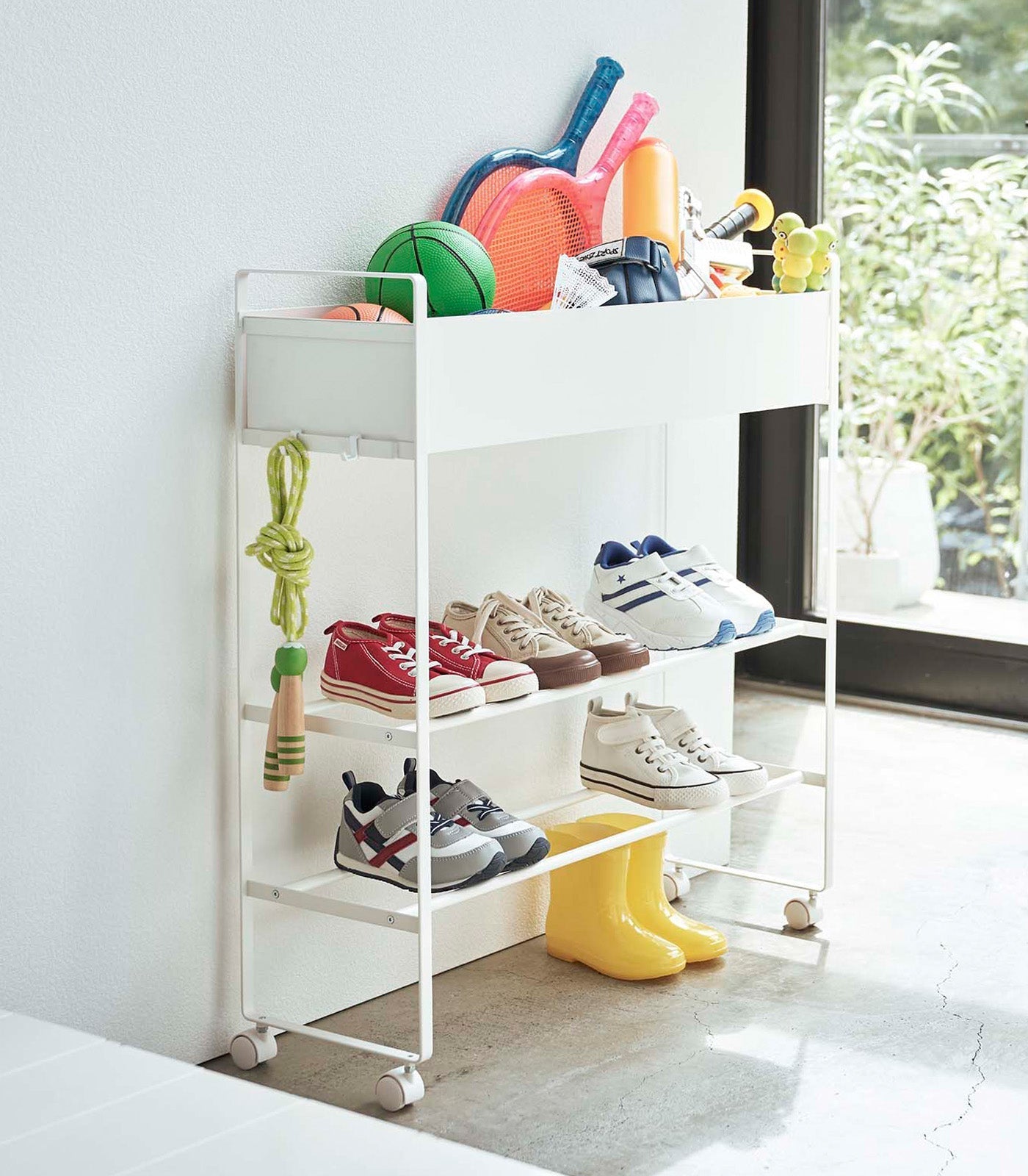 Yamazaki Home · Steel Entryway Storage Cart (29.33" H) | socius design in Rochester, MN