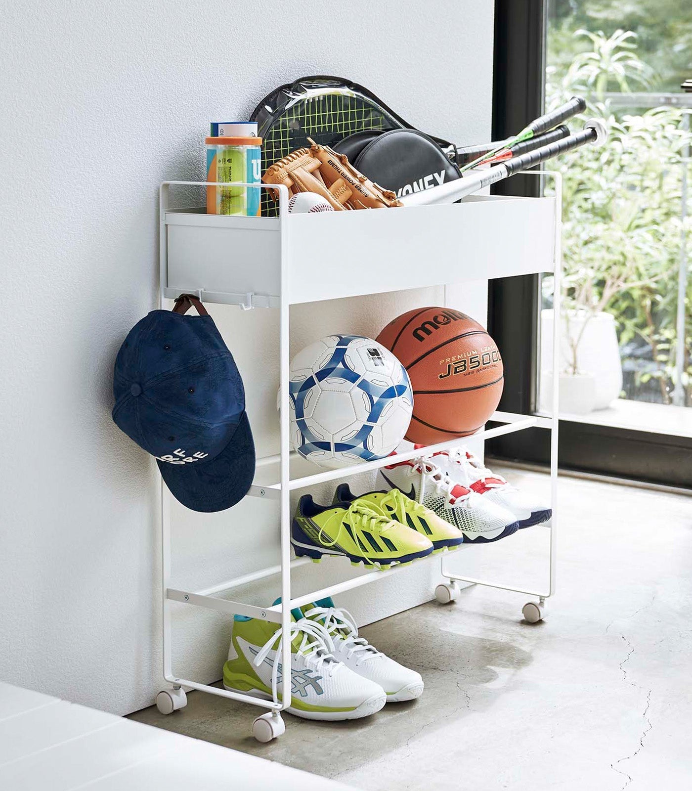 Yamazaki Home · Steel Entryway Storage Cart (29.33" H) | socius design in Rochester, MN