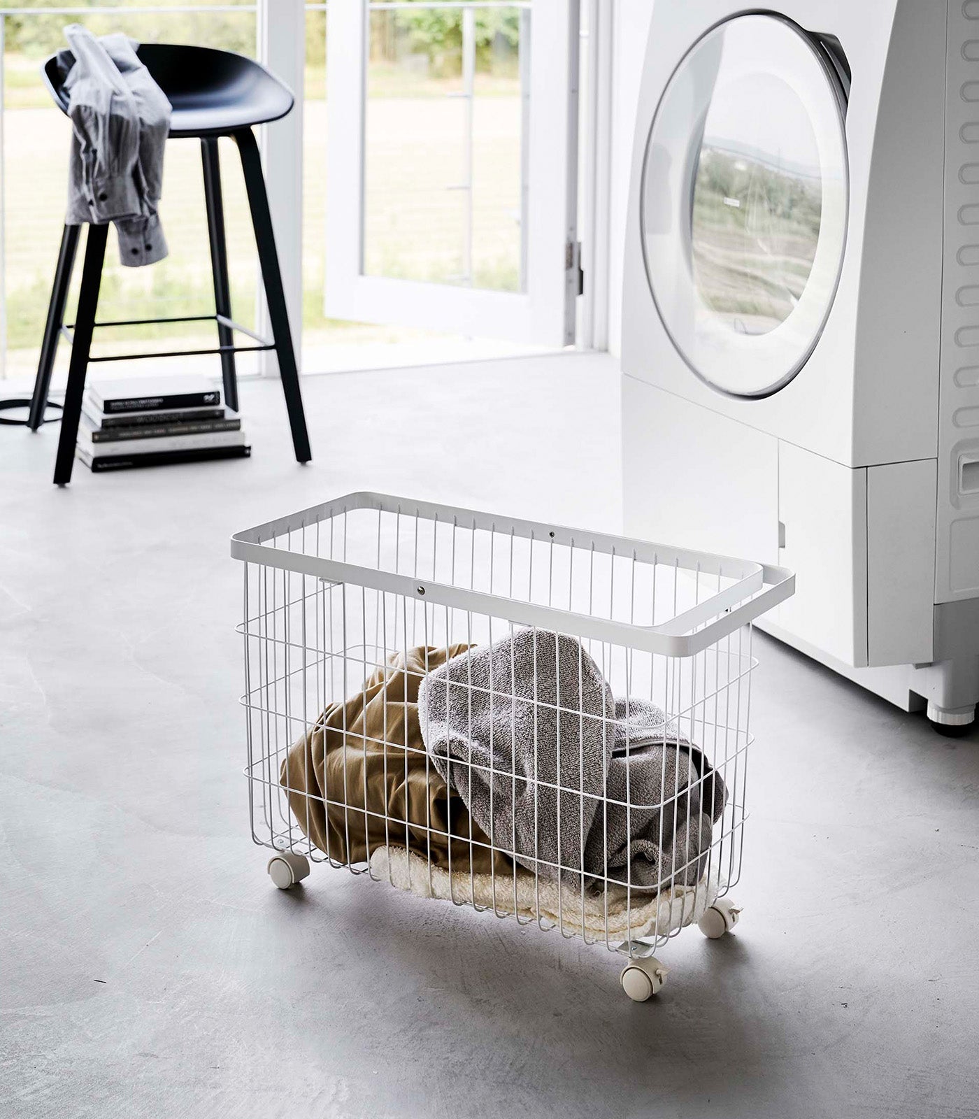 Yamazaki Home · Steel Rolling Wire Basket (14.8" H) | socius design in Rochester, MN