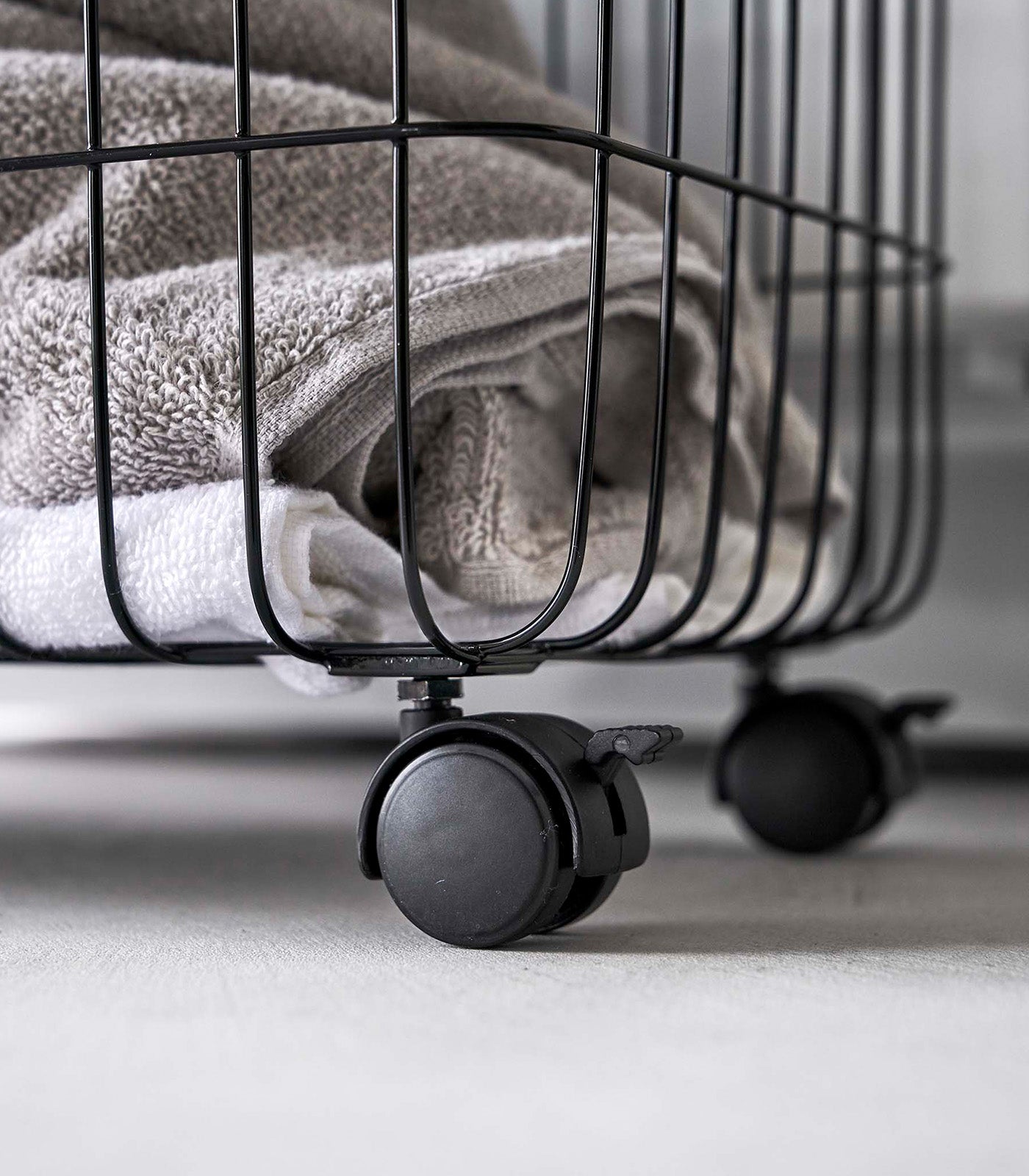 Yamazaki Home · Steel Rolling Wire Basket (14.8" H) | socius design in Rochester, MN