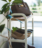 Yamazaki Home · Steel + Wood Shoe Organizer & Bench (18" H) · Yamazaki Home | socius design in Rochester, MN
