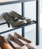Yamazaki Home · Steel + Wood Shoe Organizer & Bench (18" H) · Yamazaki Home | socius design in Rochester, MN
