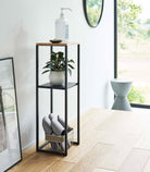 Yamazaki Home · Steel + Wood Two - Tier Display & Storage Shelf (31.5" H) | socius design in Rochester, MN