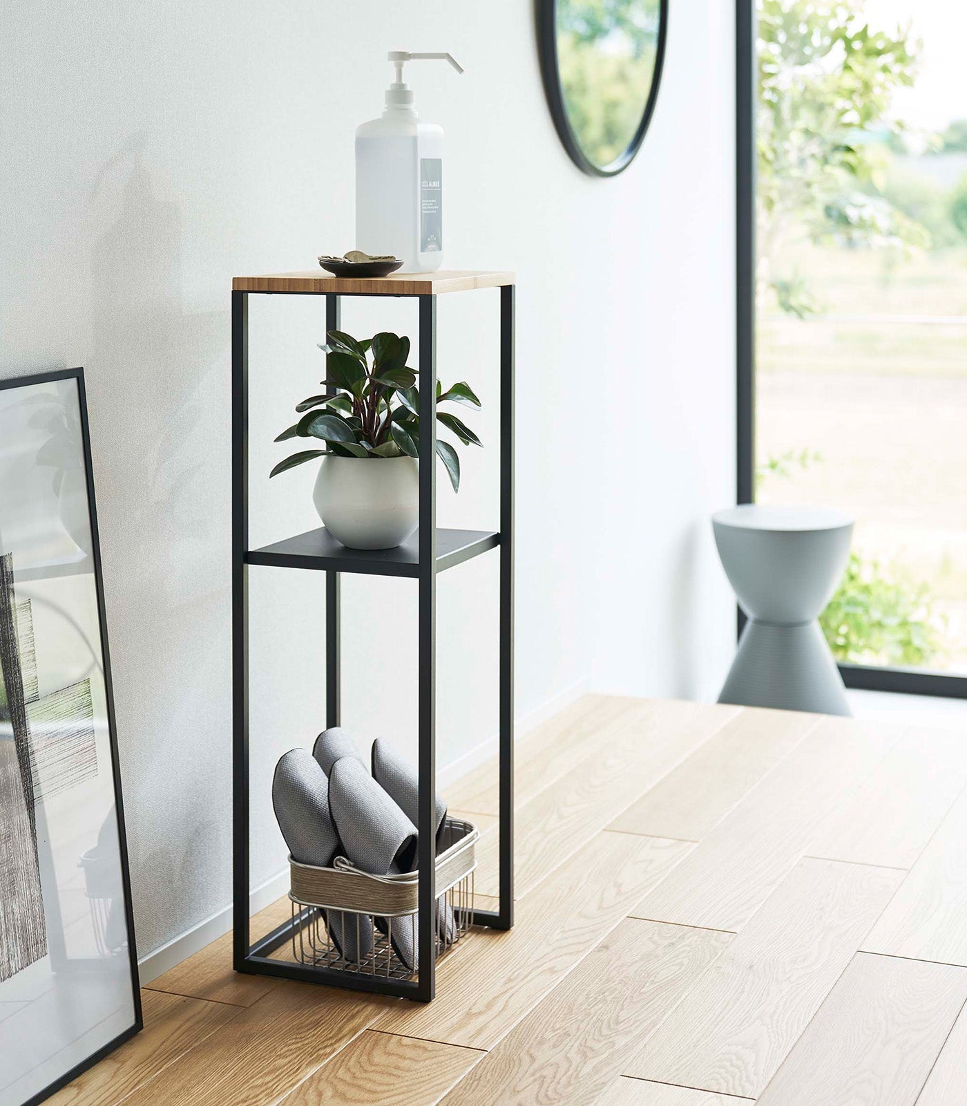 Yamazaki Home · Steel + Wood Two - Tier Display & Storage Shelf (31.5" H) | socius design in Rochester, MN