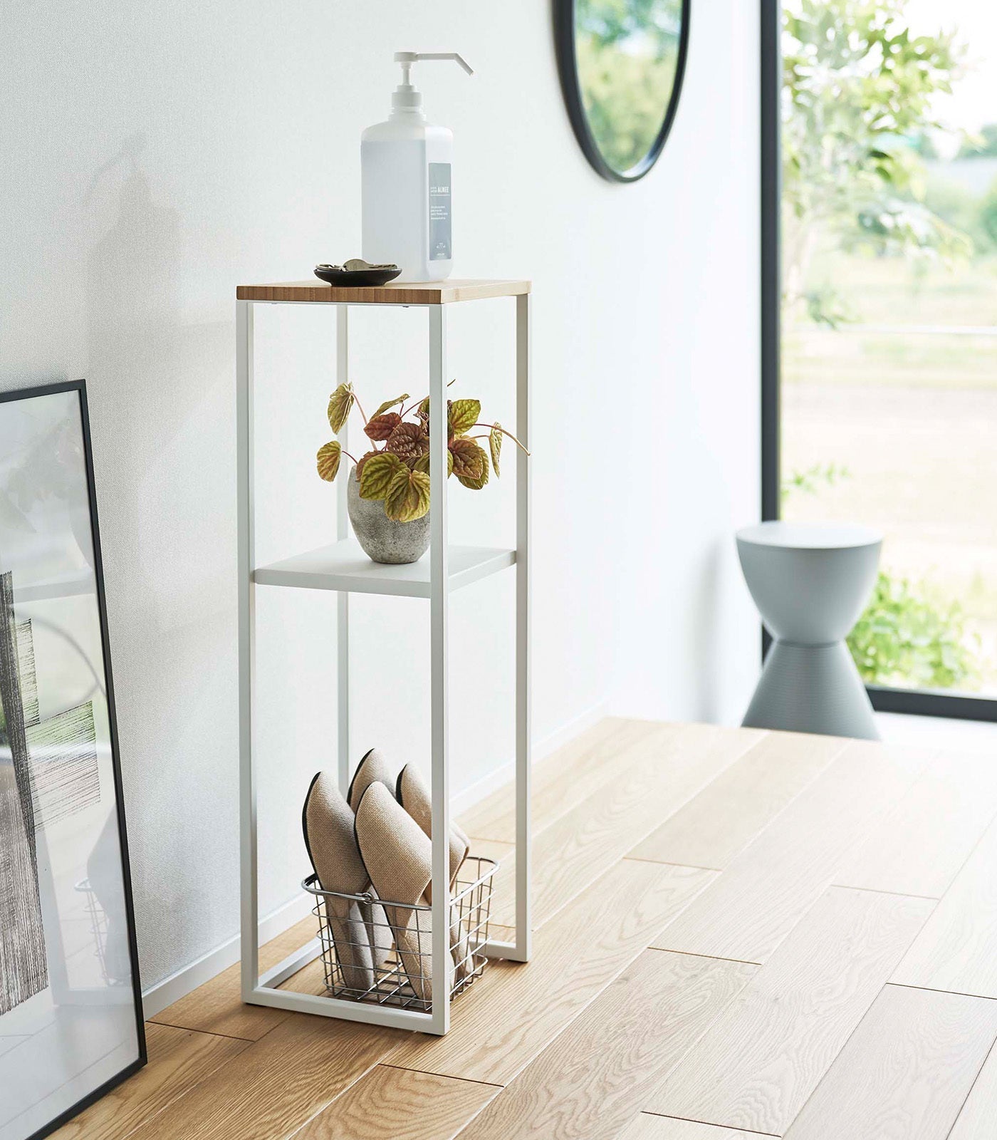 Yamazaki Home · Steel + Wood Two - Tier Display & Storage Shelf (31.5" H) | socius design in Rochester, MN