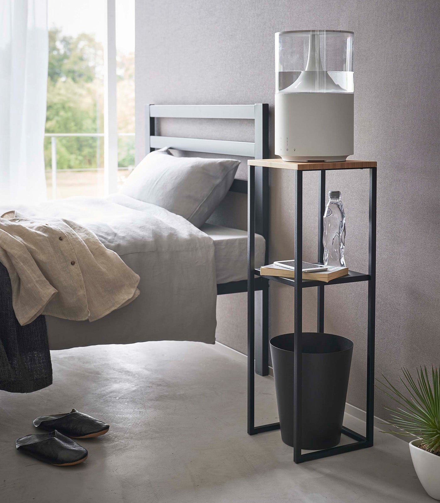 Yamazaki Home · Steel + Wood Two - Tier Display & Storage Shelf (31.5" H) | socius design in Rochester, MN