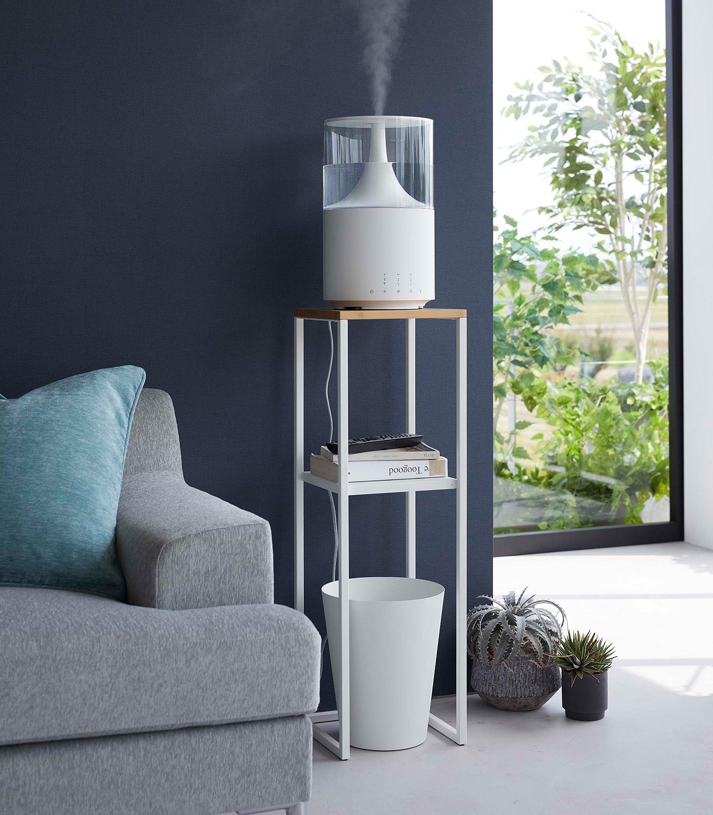 Yamazaki Home · Steel + Wood Two - Tier Display & Storage Shelf (31.5" H) | socius design in Rochester, MN