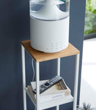 Yamazaki Home · Steel + Wood Two - Tier Display & Storage Shelf (31.5" H) | socius design in Rochester, MN
