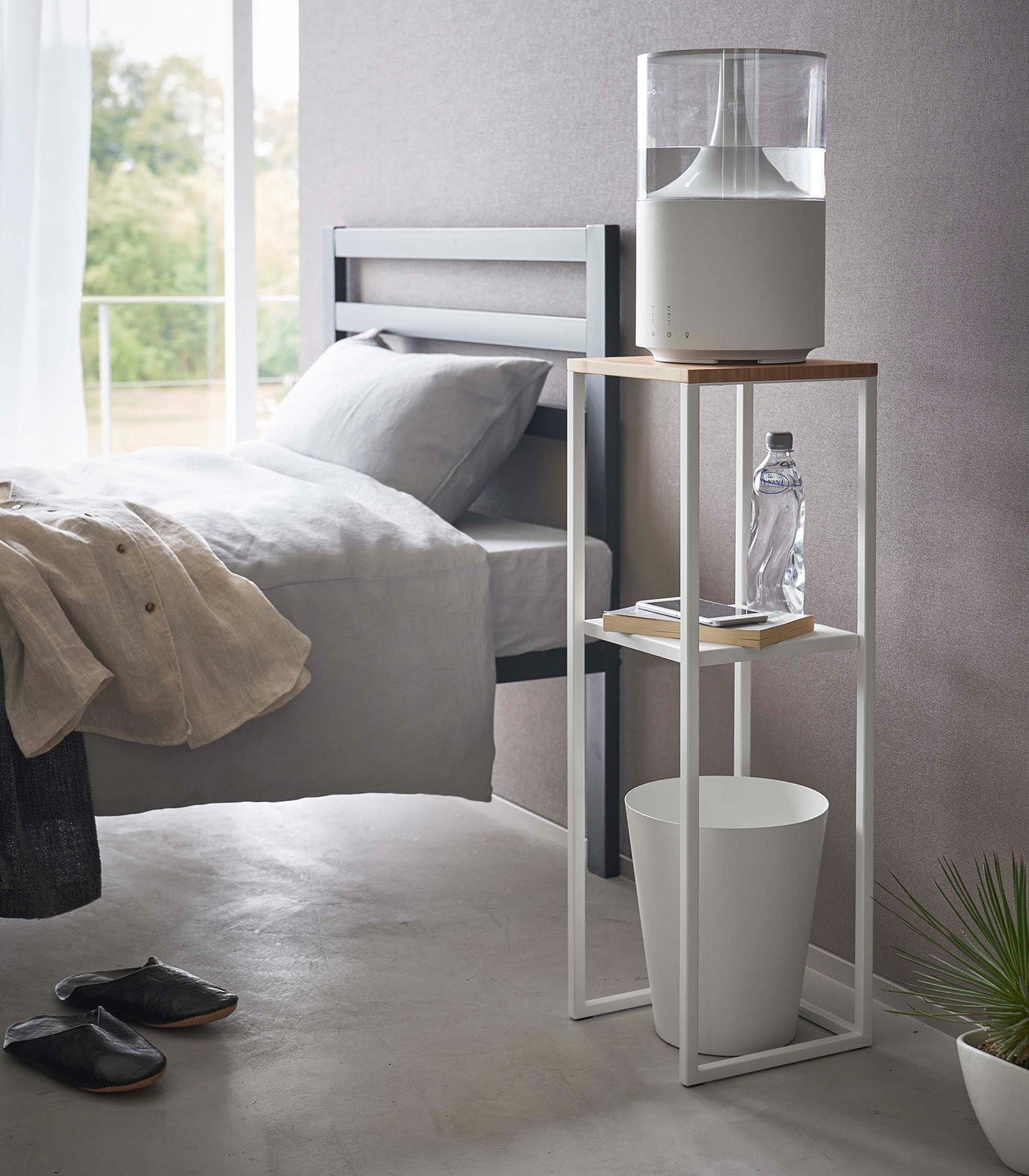 Yamazaki Home · Steel + Wood Two - Tier Display & Storage Shelf (31.5" H) | socius design in Rochester, MN