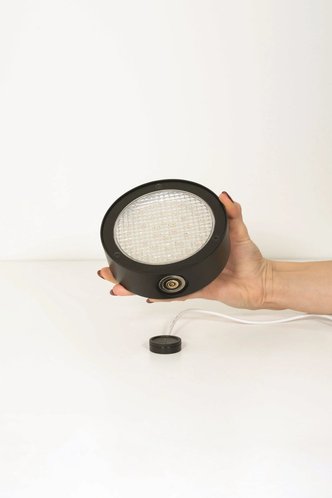 Zafferano America · Super O Portable Table Lamp in Black | socius design in Rochester, MN