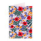 Teresa Rego · Teresa Rego Illustrated Blank Notecard · Lavender Poppies | socius design in Rochester, MN