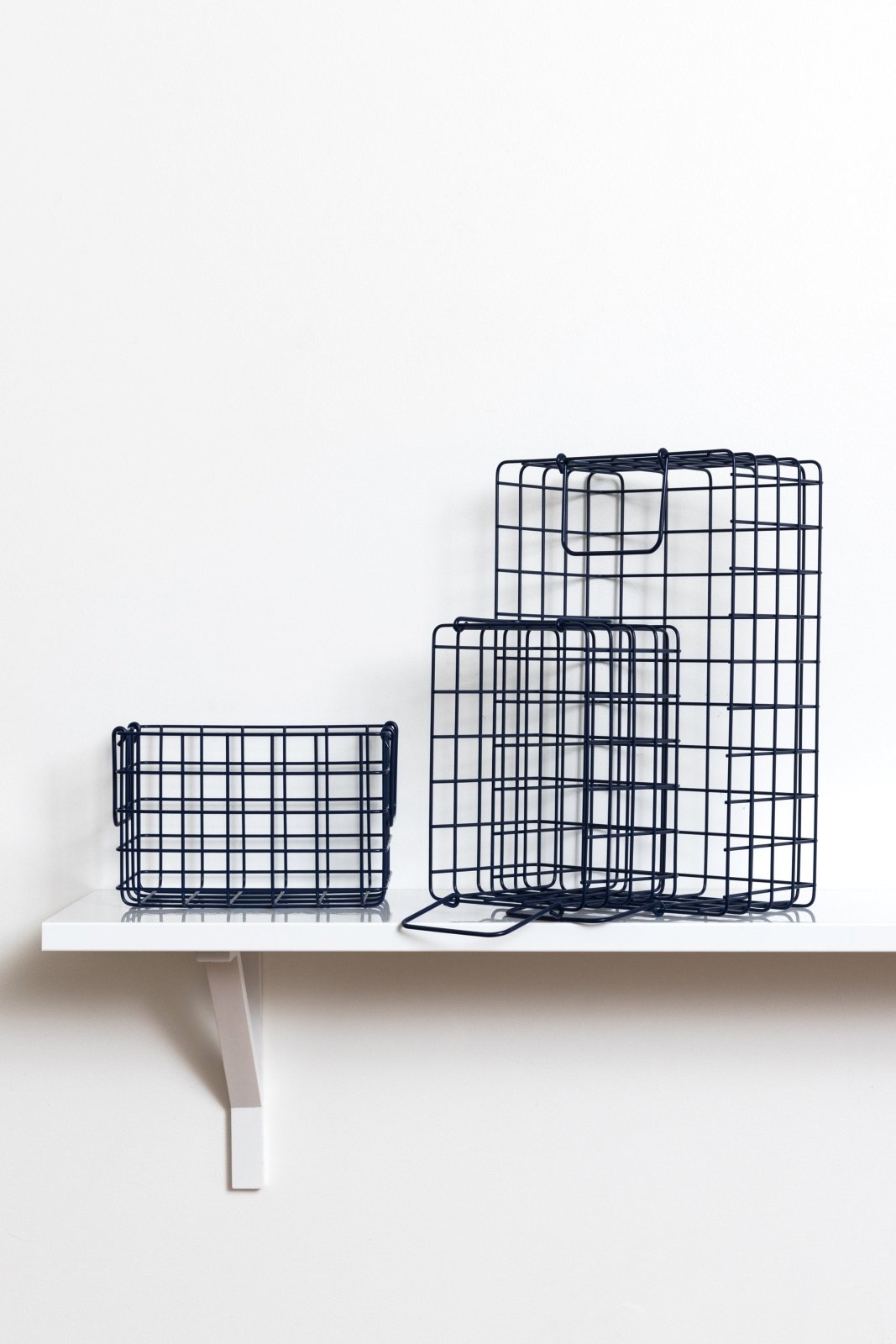 Mustard Made US · The Baskets in Navy | socius design in Rochester, MN