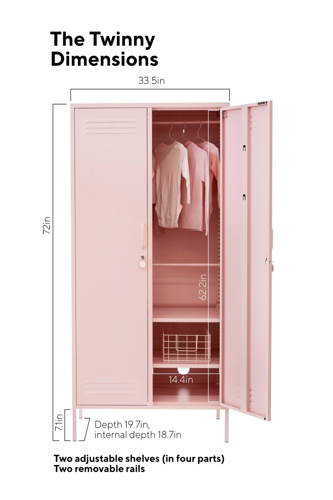 Mustard Made · The Twinny in Blush | socius design in Rochester, MN