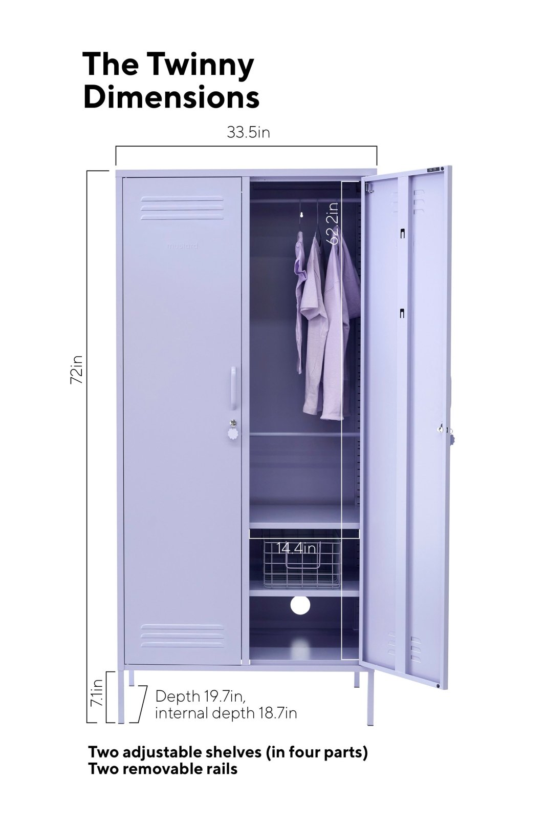 Mustard Made · The Twinny in Lilac | socius design in Rochester, MN
