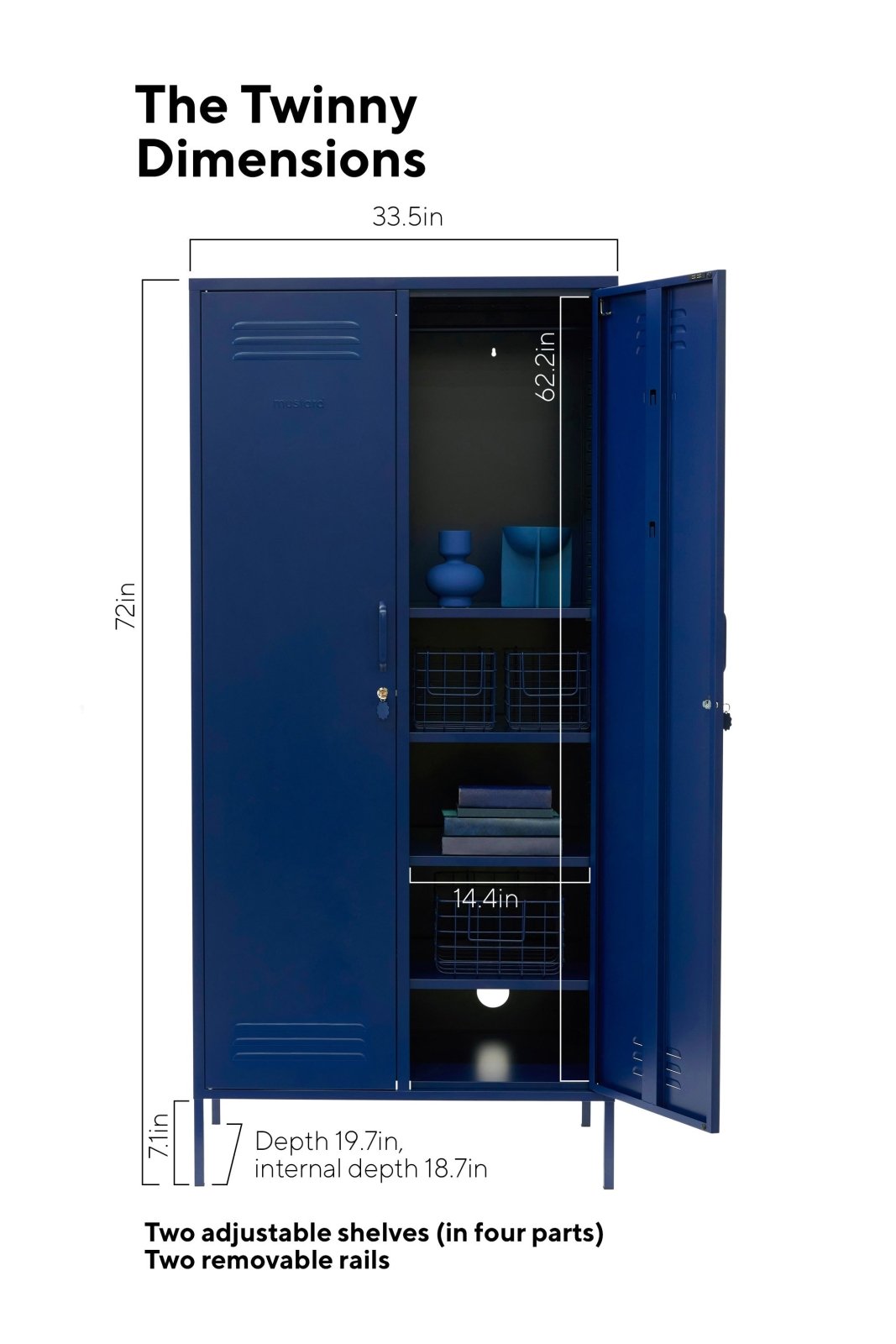 Mustard Made · The Twinny in Navy | socius design in Rochester, MN