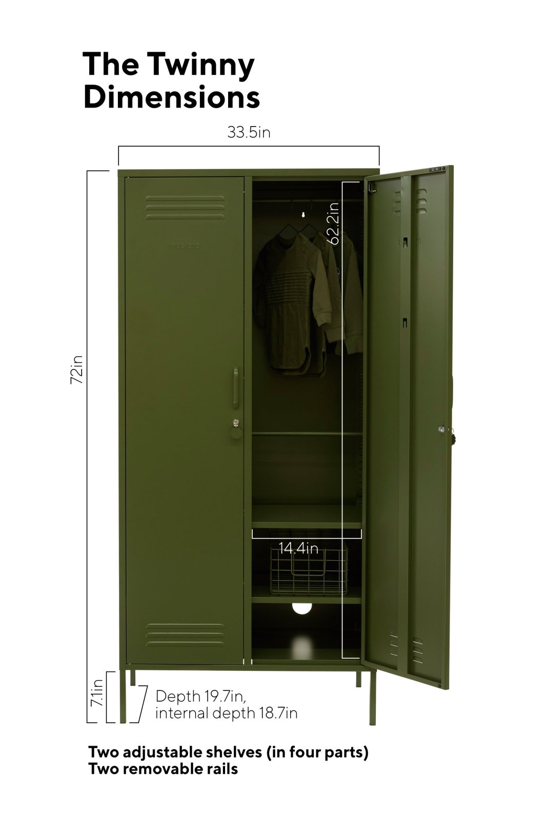 Mustard Made · The Twinny in Olive | socius design in Rochester, MN