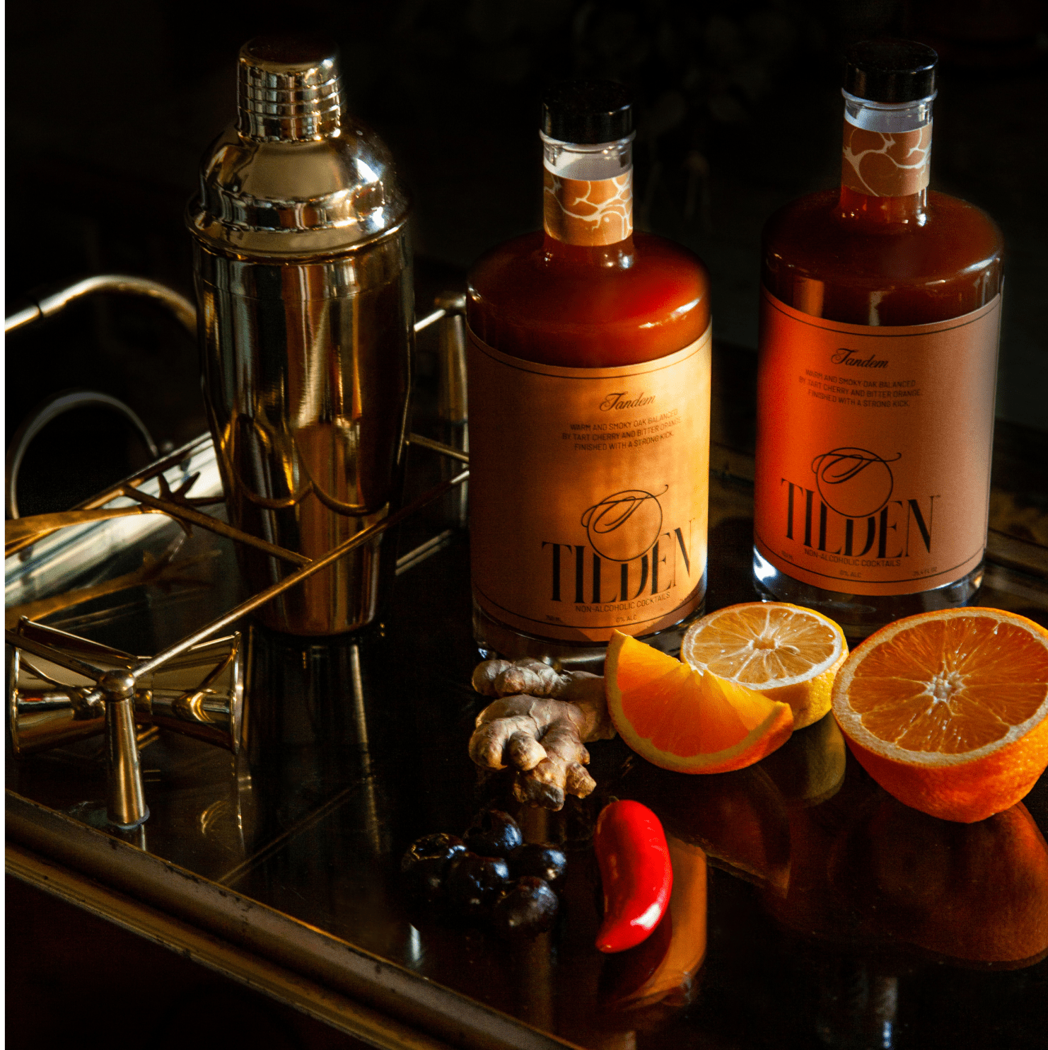Tilden · Tilden Craft Non - Alcoholic Cocktail · Tandem · 750mL | socius design in Rochester, MN