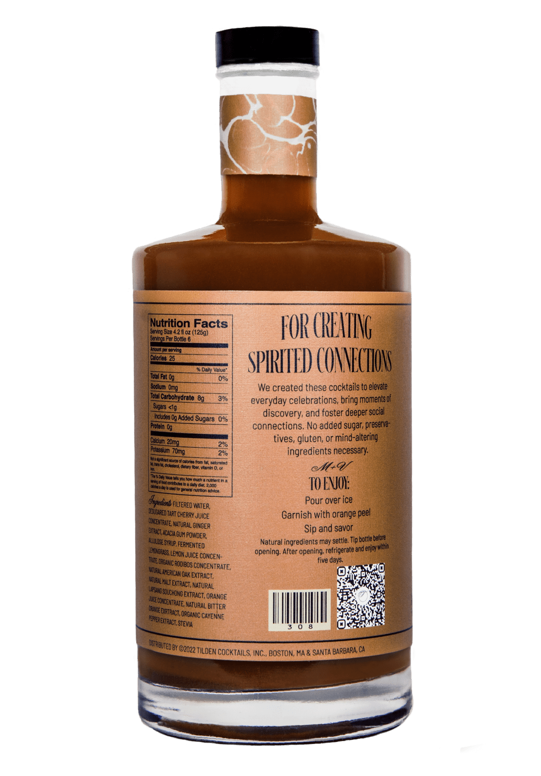 Tilden · Tilden Craft Non - Alcoholic Cocktail · Tandem · 750mL | socius design in Rochester, MN