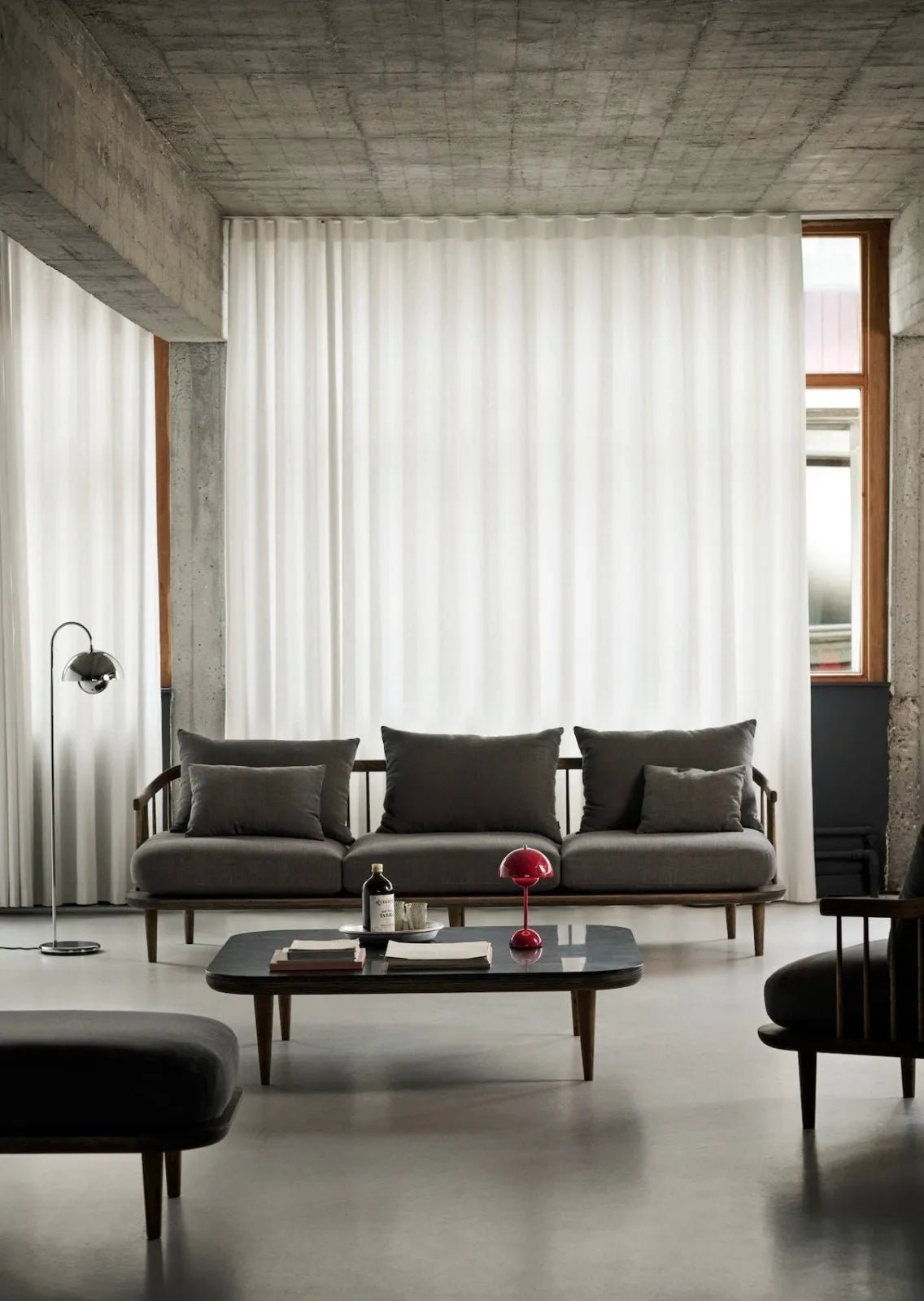 &Tradition · Vermilion Red Flowerpot VP9 Portable Lamp | socius design in Rochester, MN