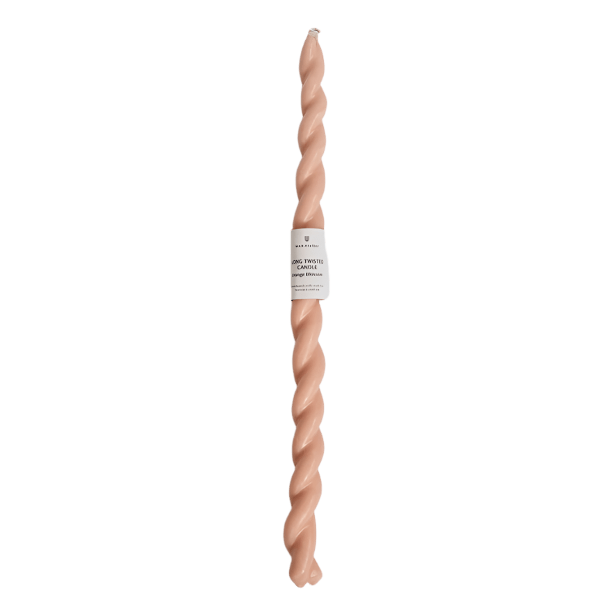Wax Atelier · Wax Atelier Long Twisted Beeswax Candle · Orange Blossom | socius design in Rochester, MN