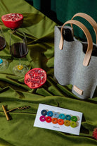 Graf Lantz · Wine - O's Merino Wool Felt Wine Markers · Rainbow | socius design in Rochester, MN